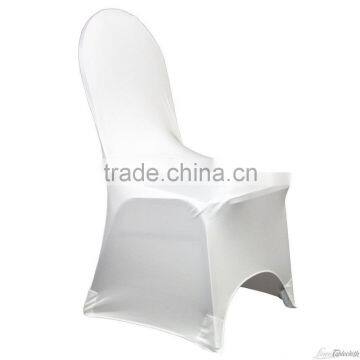 Universal White Stretch Polyester Spandex Wedding Party Chair Covers for Weddings Banquet Hotel Decoration Decor