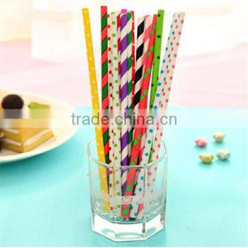 Different colors and sizes Christmas decoration wholesale paper straw