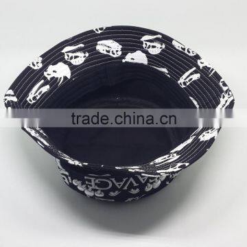 100% Cotton Kid Bucket Cap Child Cartoon Bucket Hat photo-4