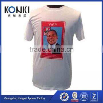Cheapest Election Campaign Promotional t Shrit 100% Polyester O-neck t Shirts photo-4