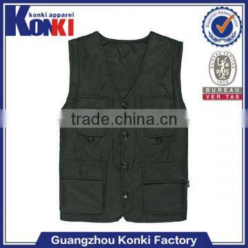 bulk buy clothing vest with many pockets