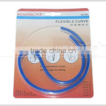 Kearing measuring tape 40cm length flexible curve rulers 2 regular colors can customize #KF40