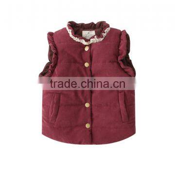 Latest Waistcoat Designs for Baby 2016 Back Bow Cotton Vest photo-5