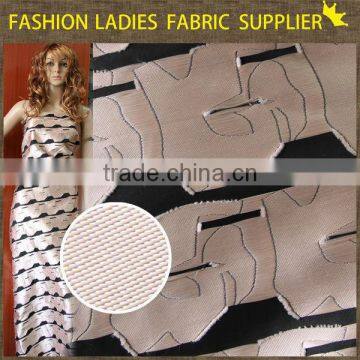 shaoxing textile New fashions! poly/ctn jacqaurd fabric,garments fabric,ladies' wearing fabric wholesale jacquard fabric