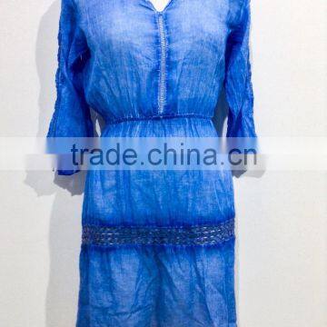 LADIES KAFTAN BEACH WEAR SANDWASH WOMEN LOUNGE WEAR BREATHABLE