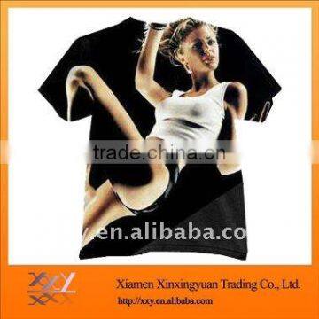 Make Your Own Men Sexy T Shirt Printing High Quality Selling