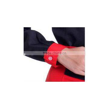 Sexy Red Chief Fashion Hotel Reception Uniform Design