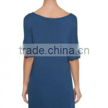 Tops For Women 2016 Fashion Cute & Comfy Loose Fit Short Sleeves Tunic Tops photo-3