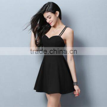 Z&M Women's 2017 Summer Dress Woman Dress Sexy Nighty Dress for Women photo-2