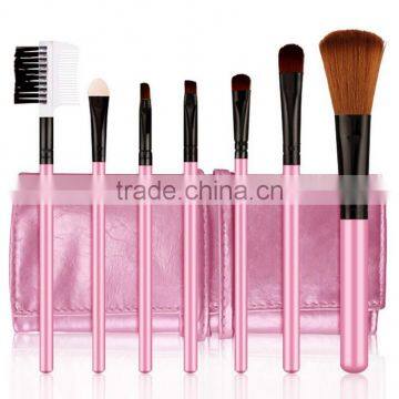 2016 New Arrival 7 Pieces Of Cosmetic Make Up Brush Set photo-2