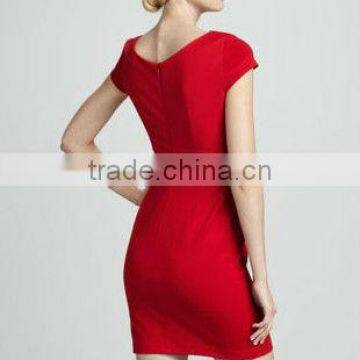 2013 New Collection Fitted Pencil Dress Wholesale 3050 photo-2