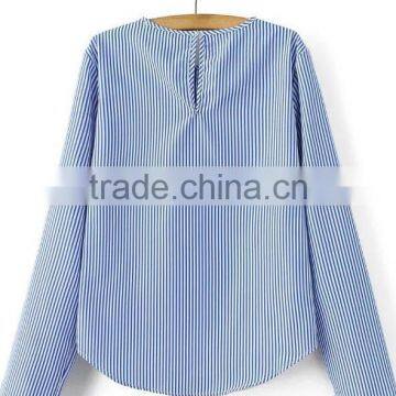 Runwaylover EY2362B Women Fashion 2017 Embroidery Pullover Blouse photo-2