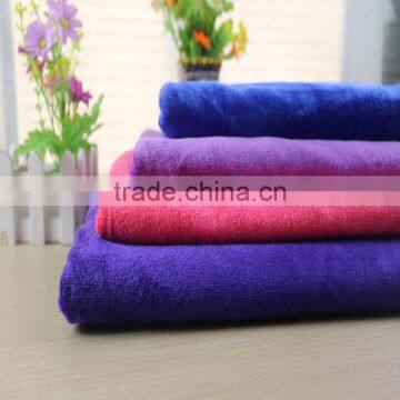 Absorbent towel bath towel production