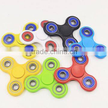 ABS Plastic EDC Hand Spinner For Autism Tri-Spinner Fidget Spinner Toy photo-4