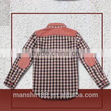 Boys Shirts Fashion Shirt Kids Shirt With Elbow Stick photo-2