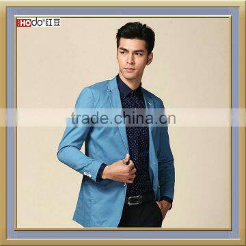 2016 MEN'S CASUAL BUSINESS SUIT JACKET BLUE COLOR