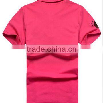 OEM Fatory Embroidery Logo on Baseball Polo t Shirt for Student photo-2