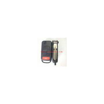 UNCUT FOUR TRACK FLIP KEY FOR MERCEDES BENZ REMOTE / REPLACEMENT / TRANSPONDER KEY FOR AMG C CL ML