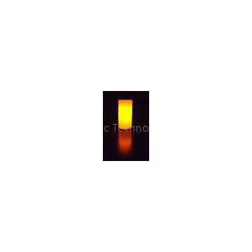 3 inch  6 inch plastic LED candles with timer , yellow LED battery candles