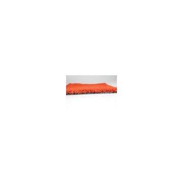 Red Monofilament Landscaping Artificial Grass For Indoor Decoration 5/32