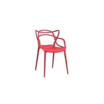 Modern Masters Polypropylene Dining Chair Stackable Plastic Arm Chair