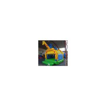 Outdoor Commercial Inflatable Bouncers Jumper Castle For Kids Play , Lead Free