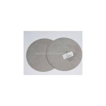 Titanium Microporous Filter Sheet and Disc