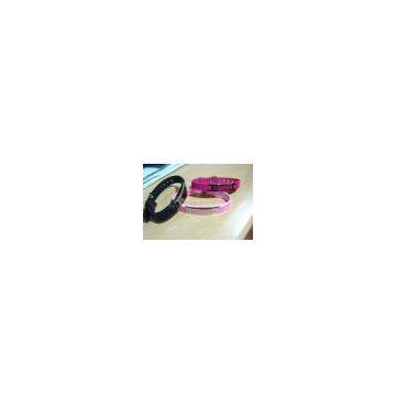 Negative Ion silicone bracelet with germanium,titanium