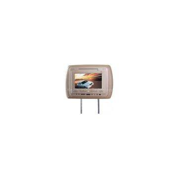 7 Car Headrest DVD Monitor with USB|SD|TV