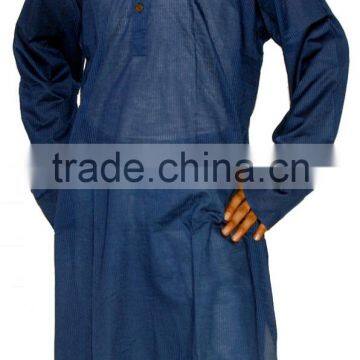 Gents Party Wear Long Cotton Kurta | Boys Jeans Wear Long Cotton Kurta