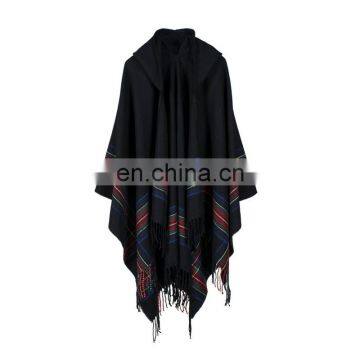 Color Cashmere Jacquard Shawl Scarf Fashion Cloak
