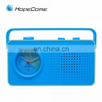 Newest Digital Desk China Retro Portable Mini FM Radio