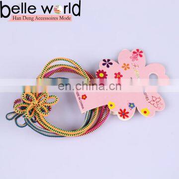 Hot sale girls colors Chinese knot hair band rope