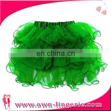 Latest Skirt Design Pictures Adult Clothes Girl Mini Skirt Fashion Organza Skirt photo-5