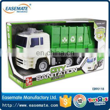 Alloy 1:50 scale model garbage truck toy for sale