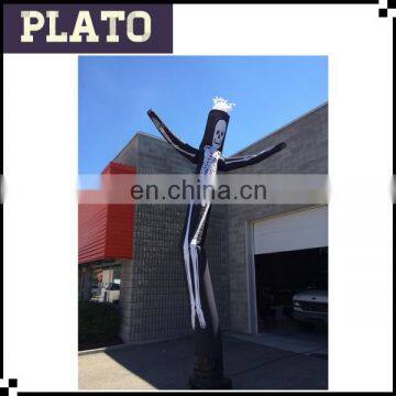 Halloween party inflatable air dancer,Skull inflatable waving dancer for Carnival