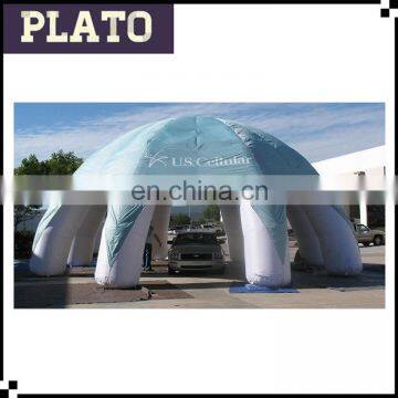 big inflatable airtight strong legs dome tent advertising arch tent for sale