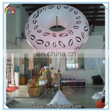 New design inflatable led light bread, inflatable led donuts, inflatable tripod ball for advertising