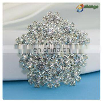 Good rhinestone design handmade brooch wedding bouquet