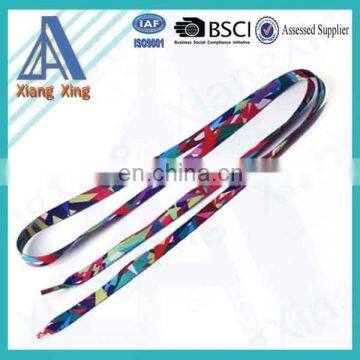YiWu factory silkscreen sublimation printing custom colored shoelace charm