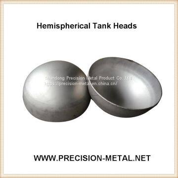 Cold Pressing Formed Carbon Steel Hemispherical Head /Spherical Dished Head /Dished End Caps For Boilers Pressure Vessel