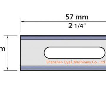 Slotted Razor Blade -  Double Edge