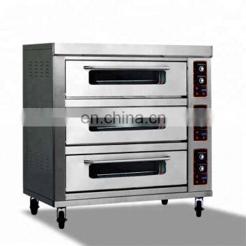 Factory Price Bread Oven Bakery Used Gas Electric Oven 2 Deck Oven photo-2