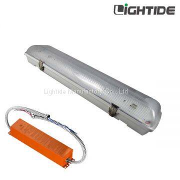 20W 2ft Linear led Vapor proof Light Emergency Backup, Ni-MH 90min. 100-277vac, 5yrs Warranty