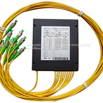 Single Mode FBT Optical Fiber Coupler Splitter