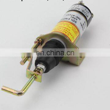 12V Diesel Fuel Stop solenoid 366-07197 SA-3405T for LPW LPWS TS TR