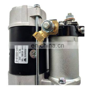 6HK1 Engine Starter Assembly for ISUZU Excavator 1-81100324-1 photo-2