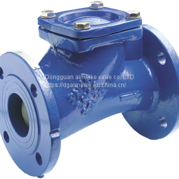 Water 806 Flanged Ball Check Valve For EN1092 PN16 12V Magnetic Vlave