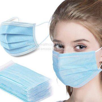 Face mask 3ply with earloop elastic earloop for face mask 3ply earloop face mask