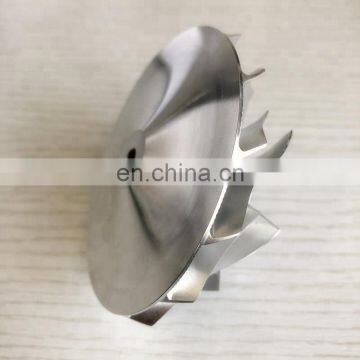 T04E 62.45/82.36mm 7+7 Blades High Performance Turbocharger Billet/milling/aluminum 2618 Compressor Wheel For GTX3582 Turbo